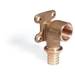 Rehau Уголок наст. с квадратн. фланц 16-Rp 1/2