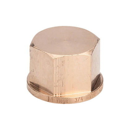 ф. Viega Заглушка бронза    3/8 внут.