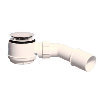 MRS5C-SL-65 Сифон бутылочный для поддона (сливное отверстие 50-60мм) с выпуском (D70мм, H42мм) и "г