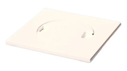 MRFGC2 Насадка (150ммх150мм) сливная пластиковая с декоративной заглушкой и решеткой; посадочный ди