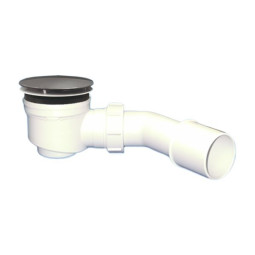 MRS6C-SL-65 Сифон бутылочный для поддона (сливное отверстие 50-75мм) с выпуском (D80мм, H42мм) и "г