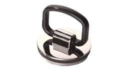 CP1H Пластиковая пробка с круглым держателем для выпуска с 60мм решеткой; цвет-хром