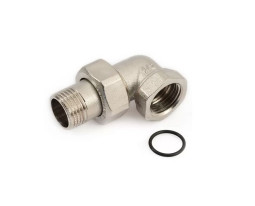 Lat Американка угловая   3/4 г/ш никель GF