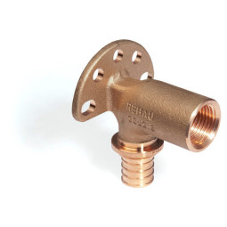 Rehau Уголок наст. ВР 20-Rp 1/2 длинный, 59 мм RX бронза+ для фальшстены