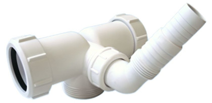 40TD-WM Тройник компрессионный Ду=40ммхДу=40ммх1 1/2"«папа» с разделением потоков и адаптером для п