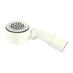 MRS8CPBR Сифон бутылочный для поддона (сливное отверстие 90-100мм) с латунными выпуском (D110мм, H3