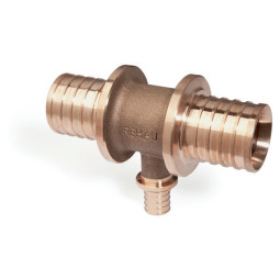 Rehau Тройник перех. 50-32-50 RX бронза
