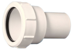 40X50-WH Переходный элемент компрессионный с Дн=40мм на Ду=50мм; цвет-белый