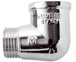 Lat Уголок    3/8 г/ш  хром RR 451