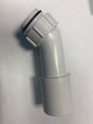 T135 Отвод на 135° переходный с 1 1/2"«мама» на Дн=40/50мм