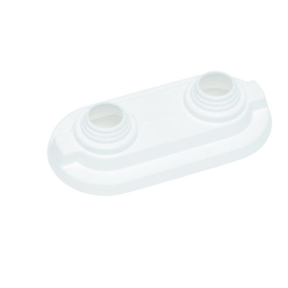 REHAU Декоративная накладка для 2 мет. трубок Дн 15мм