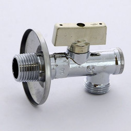 Кран угл 1/2-1/2 с фильтром 871 Bugatti