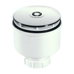 MRS8MECPB-VL Сифон бутылочный для поддона (сливное отверстие 90-100мм) с выпуском (D110мм, H33мм) и