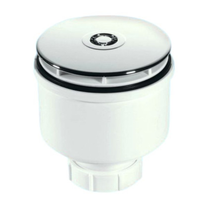 MRS8MECPB-VL Сифон бутылочный для поддона (сливное отверстие 90-100мм) с выпуском (D110мм, H33мм) и