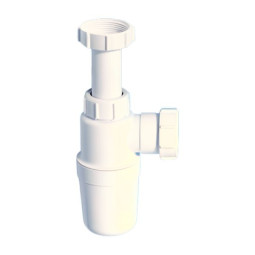 MRSK1-ANW Сифон бутылочный (1 1/2"х32мм) без выпуска; выход компрессионный Ду=40 мм