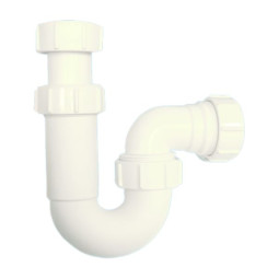 MRW6 Сифон трубный Р-образный (1 1/4"х32мм) без выпуска; выход компрессионный Ду=32мм