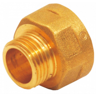 Lat Переходник   11/4в-1/2"н под ключ латунь Comisa