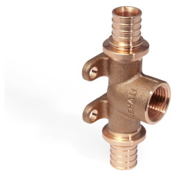 Rehau Тройник наст. ВР 20-Rp 1/2-20 проходной RX бронза