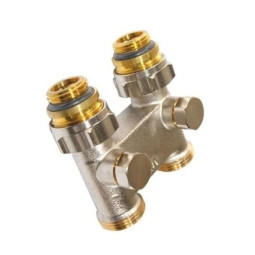 Oventrop Перепускной узел 1/2"НР х 3/4"НР проходной Multiflex