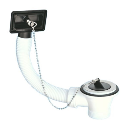 OR1-60 Слив-перелив под прямоугольное отверстие перелива (L235ммхD25мм, 60мм нержавеющая решетка),