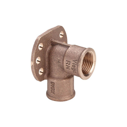 ф. Viega Уголок с крепл. бронза  1/2 г/г