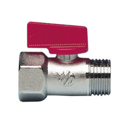 Arco Кран мини 1/2 г/ш флажок красный