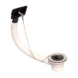 OR2-70 Слив-перелив под прямоугольное отверстие перелива (L235ммхD25мм, 70мм нержавеющая решетка) с