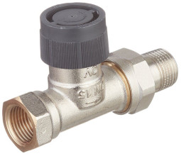 Oventrop Прямой терморегулирующий вентиль 1/2 серия A, проходной, DN-15, 1/2", 1/2", ВН, PN, бар-10