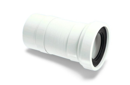 MRWC-F33P  Фановая раздвижная (L330-850мм) гофрированная труба; вход Ду=97-107мм; выход Дн=110мм