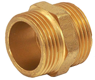 Lat Ниппель   1/2 латунь Comisa