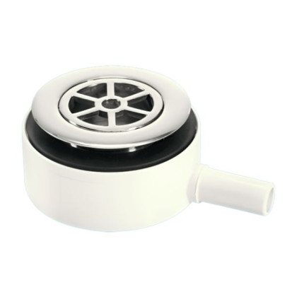 UPSW-2  Водосток напольный (без гидрозатвора) с 70мм латунными выпуском и съемной решеткой; высота