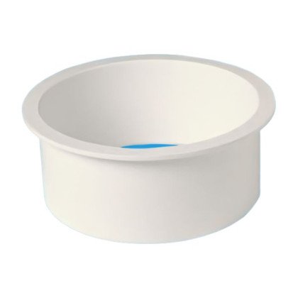 P-P-VP127 Прокладка пластиковая для перехода с манжеты фановой трубы на Дн=110мм; цвет-белый