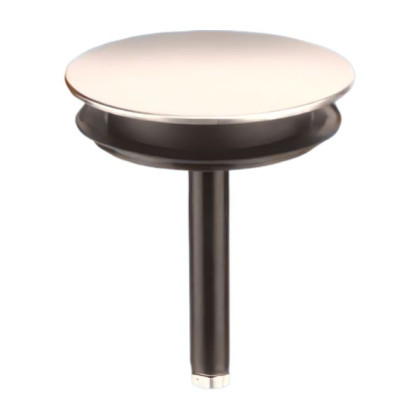 PB2-50CP Пробка-грибок круглая (D50мм) металлическая для автосливов серии MRB2; цвет-хром