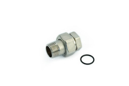 Lat Американка прямая    3/8 г/ш с прокл. никель GF