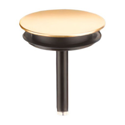 PB2-50G Пробка-грибок круглая (D50мм) металлическая для автосливов серии MRB2; цвет-золото