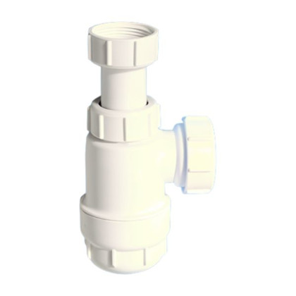 MRW2-NW Сифон бутылочный (1 1/4"'x32мм) без выпуска; выход компрессионный Ду=32мм