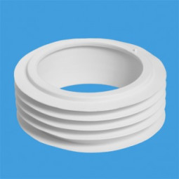 MRWC-OUTLET-PB  Манжета фановой трубы; вход Ду=90мм, выход вставляется внутрь 4"/110мм трубы; цвет-