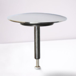 PB2-72CP Пробка-грибок круглая (D70мм) металлическая для автосливов серии MRB2; цвет-хром