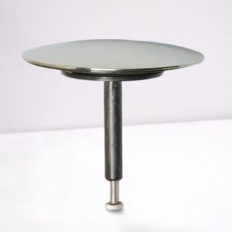 PB2-72CPM Пробка-грибок круглая (D70мм) металлическая для автосливов серии MRB2; цвет-хром сатиновы