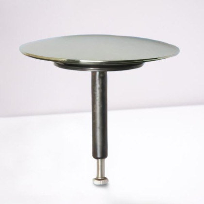 PB2-72CPM Пробка-грибок круглая (D70мм) металлическая для автосливов серии MRB2; цвет-хром сатиновы