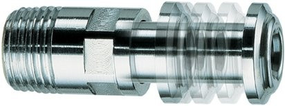 Lat Телескопический переходник 1/2", хром., удлинение 35-60 мм FAR