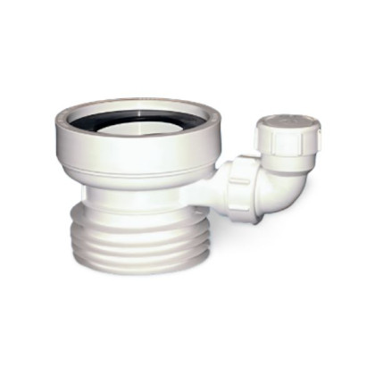 MRWC1-D Прямая фановая труба (L110мм) с манжетой и компрессионным отводом Ду=40мм; вход Ду=97-107мм