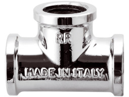 Lat Тройник     3/8 г/г/г хром RR 453