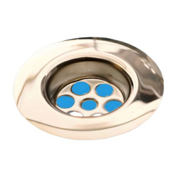 PMW-85  Решетка круглая (D85мм) сливная из полированной нержавейки для выпуска