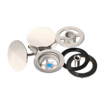 PUBSET-CBL Ремкомплект для автослива-перелива: металлические поворотная головка, 70мм решетка, 70мм